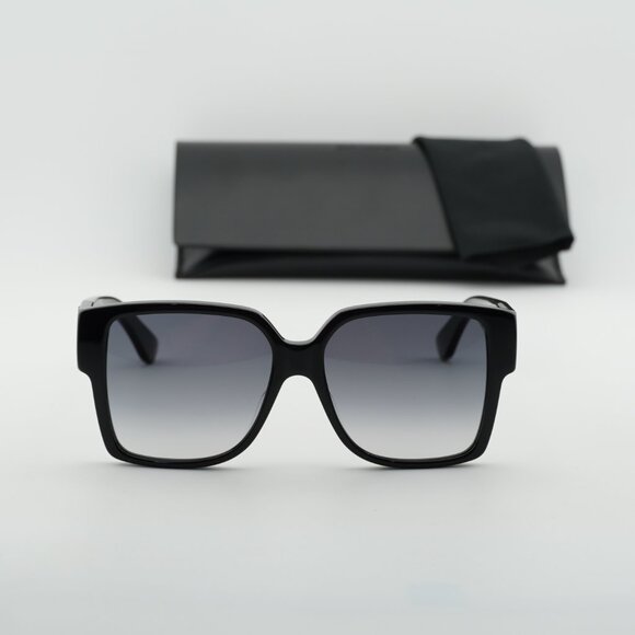 Saint Laurent SL M9 002 Square Sunglasses - Black\\Grey main image 5